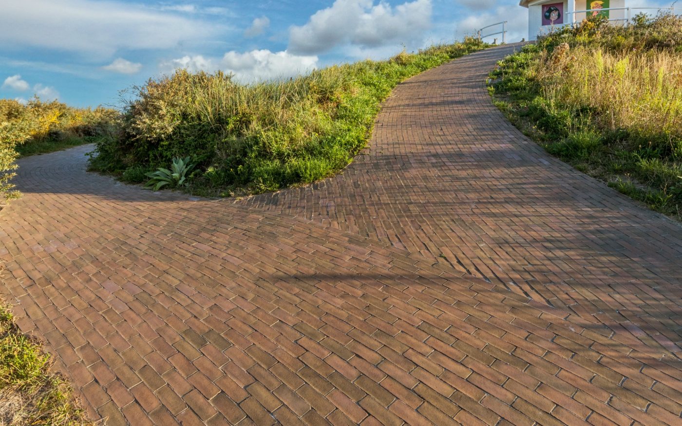 Reference photo infrastructure landschaping in Wenduine