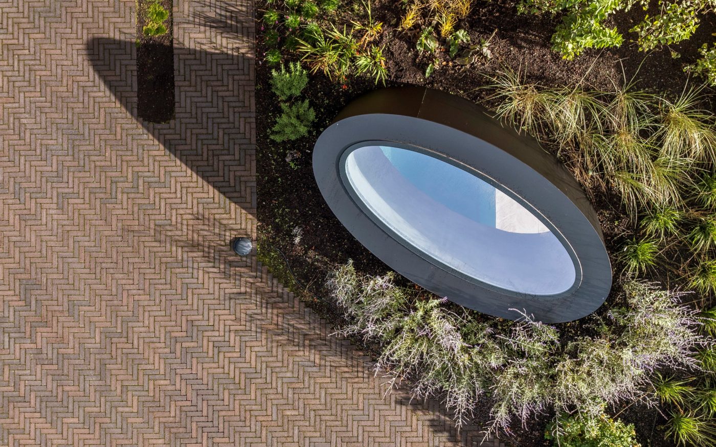 Reference photo private landscaping in Belsele