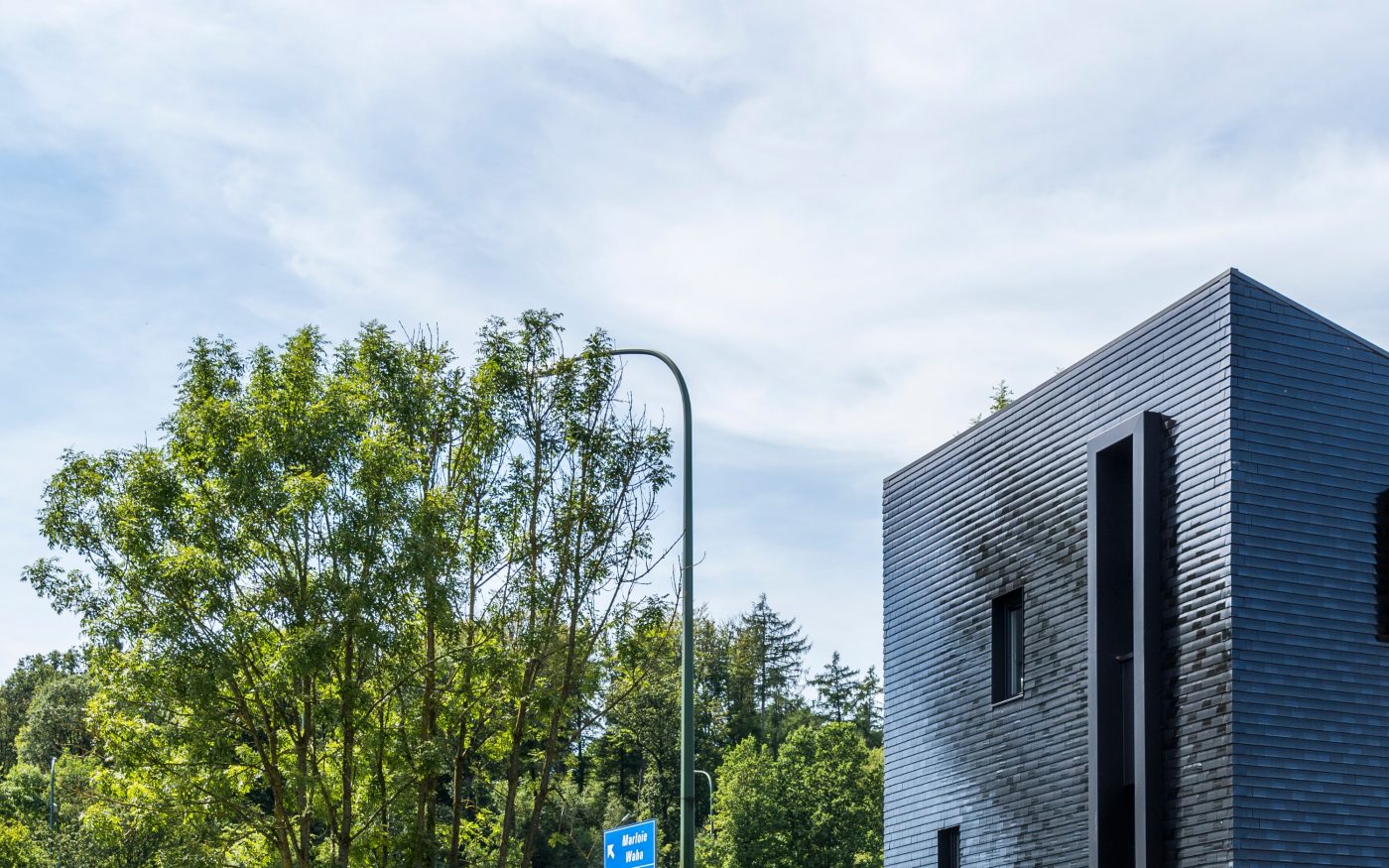 Reference photo new construction healthcare and apartment in Marche-en-Famenne