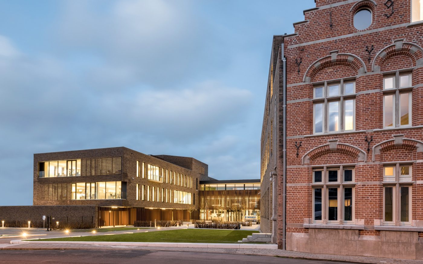 Reference photo new construction office in Zwevegem