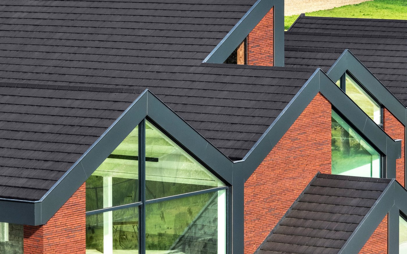 Reference photo new construction organic farm in Assenede