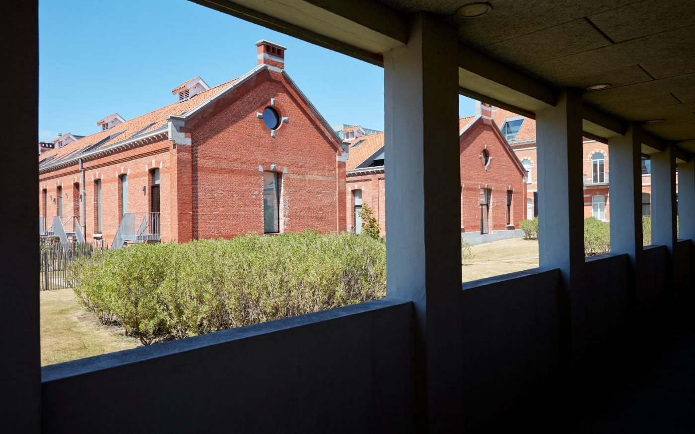 Reference photo renovation multi family in Oostende