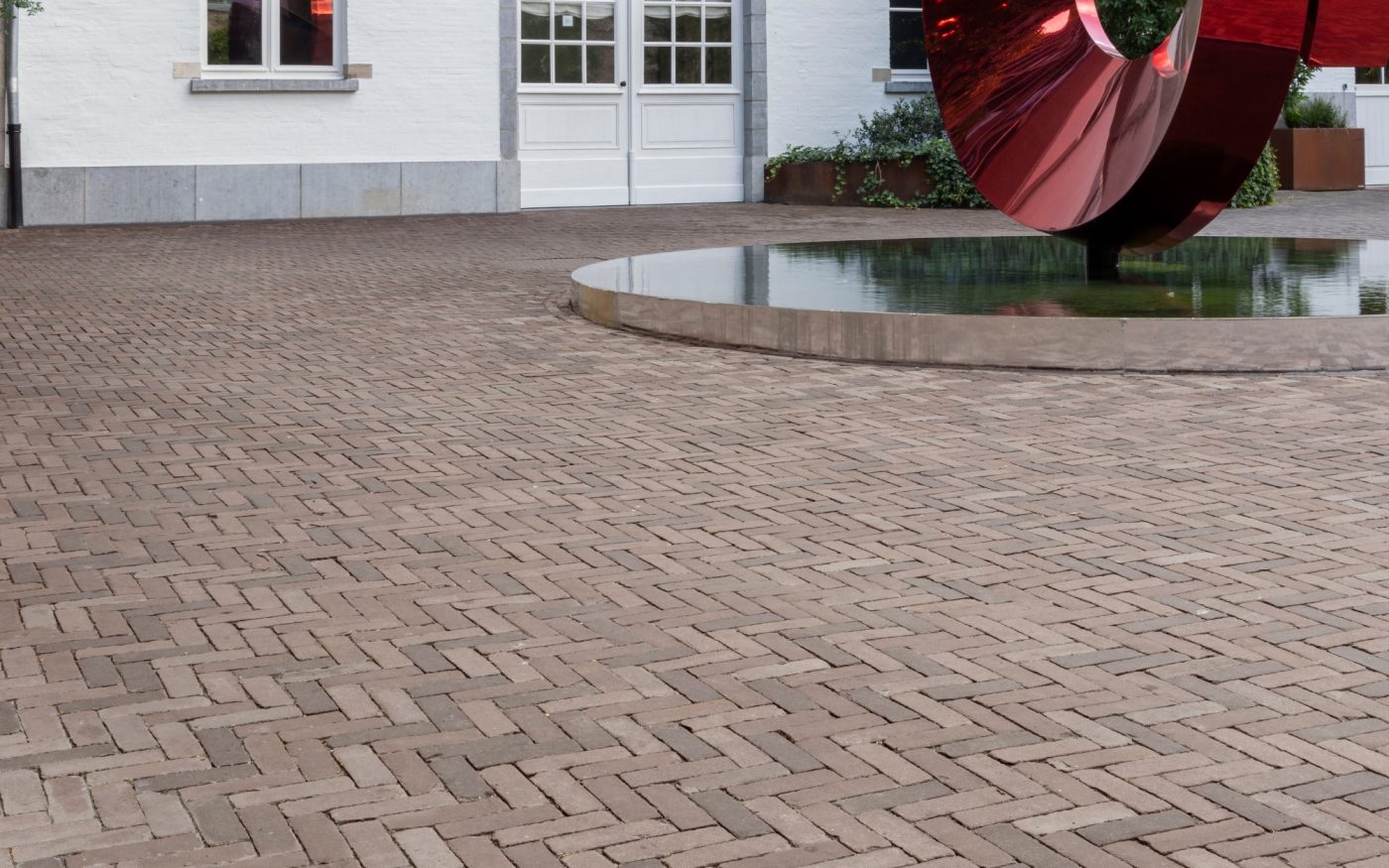 Reference photo Infrastructure landscaping in Antwerpen