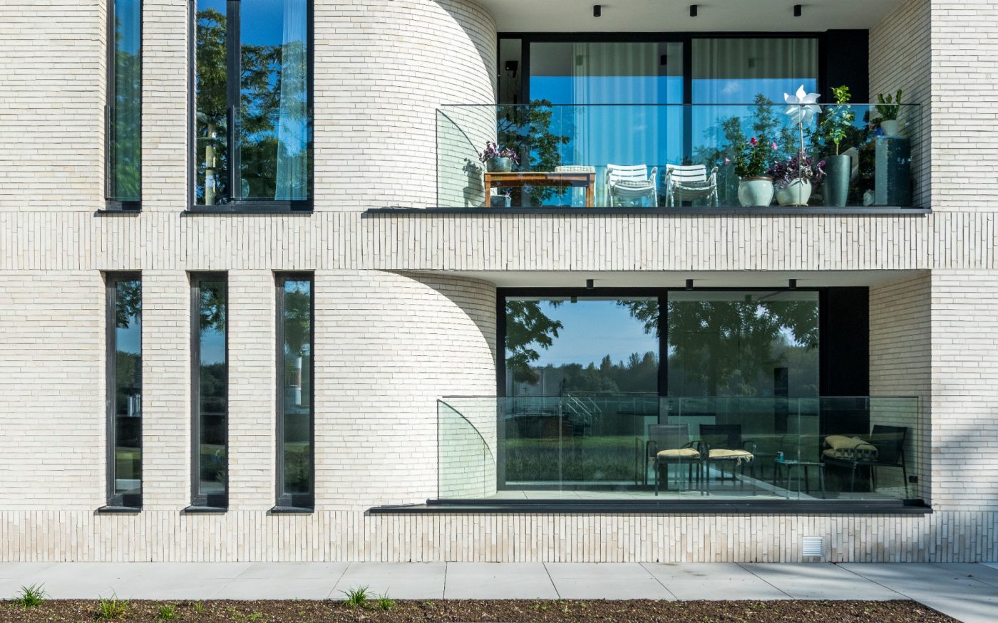 Reference photo new construction apartment in Rupelmonde