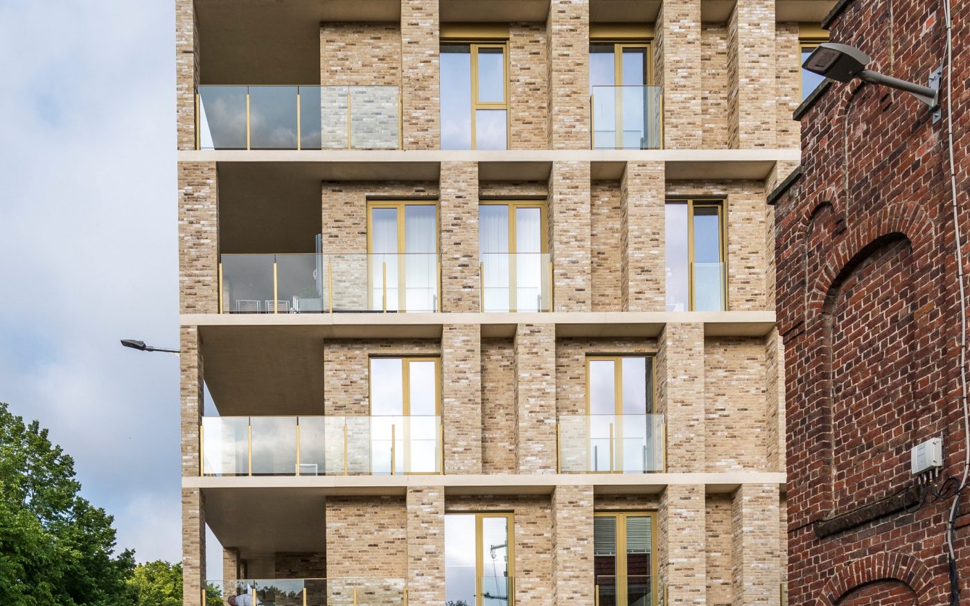 Reference photo new construction apartment in Ieper