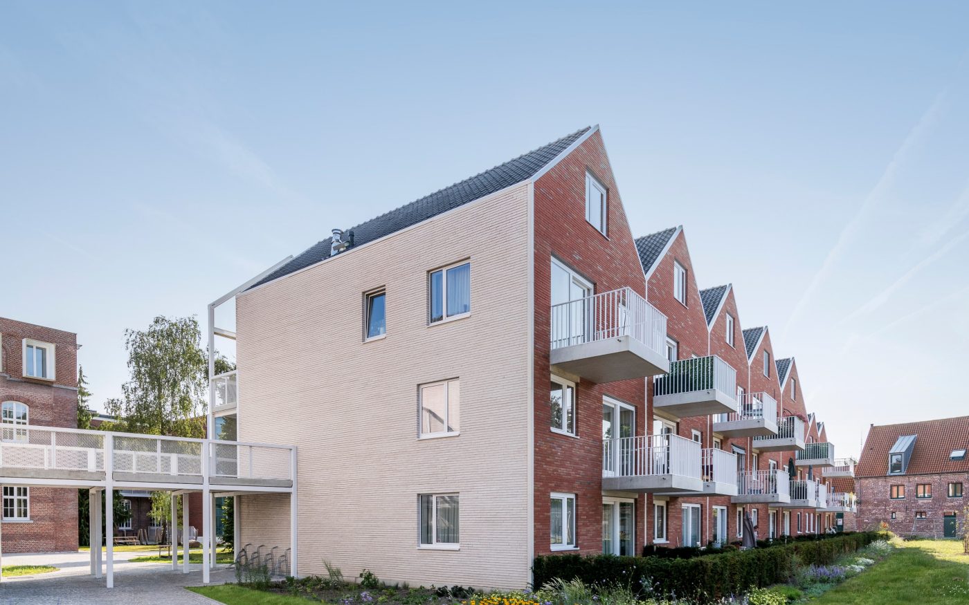 Reference photo new construction apartment in Brugge