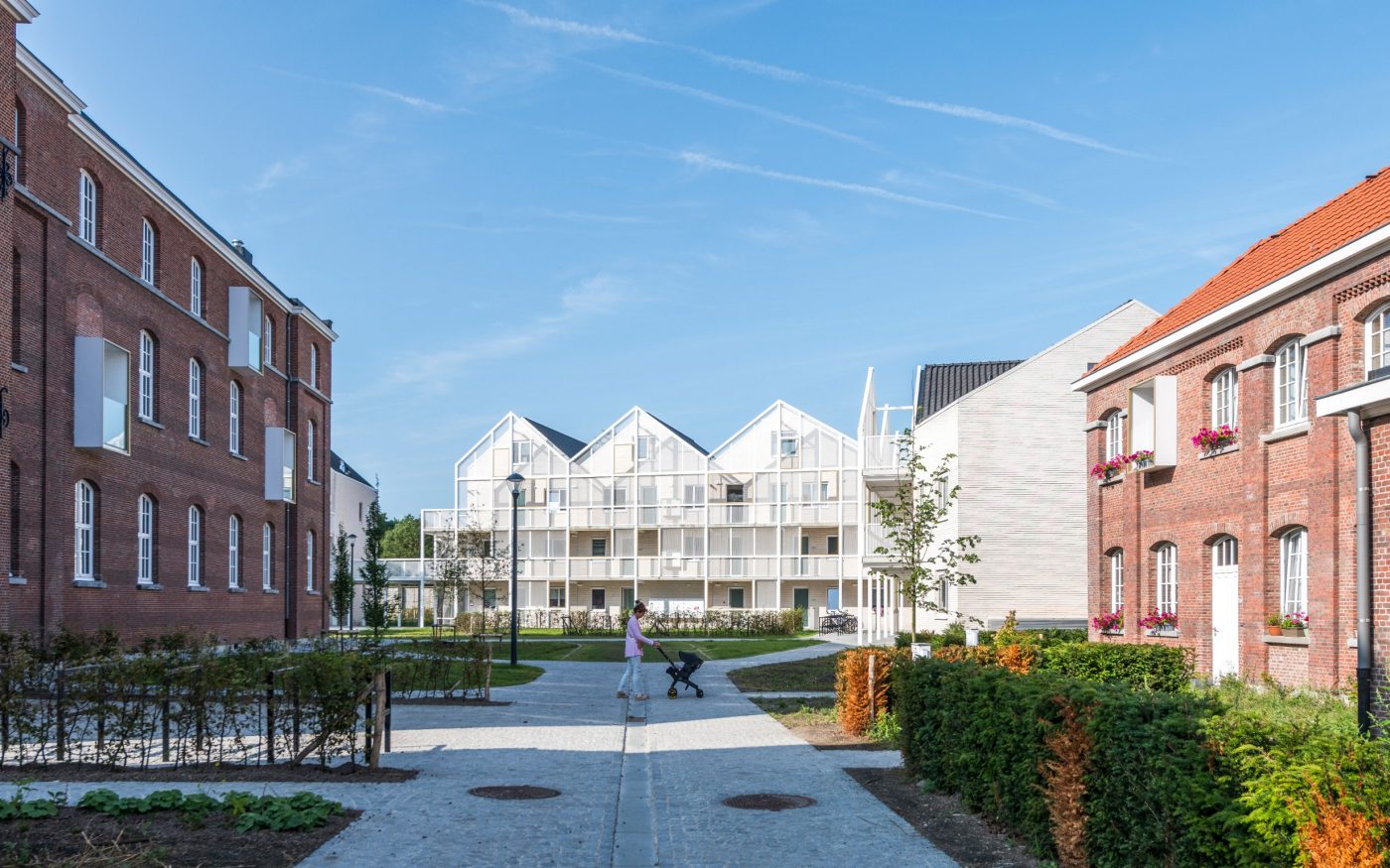 Reference photo new construction apartment in Brugge