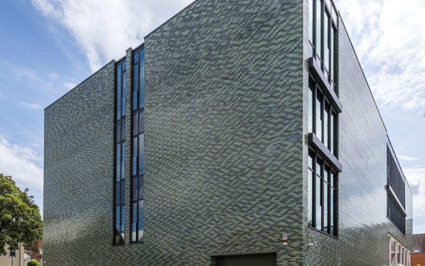 Reference photo new construction public building in Geraardsbergen