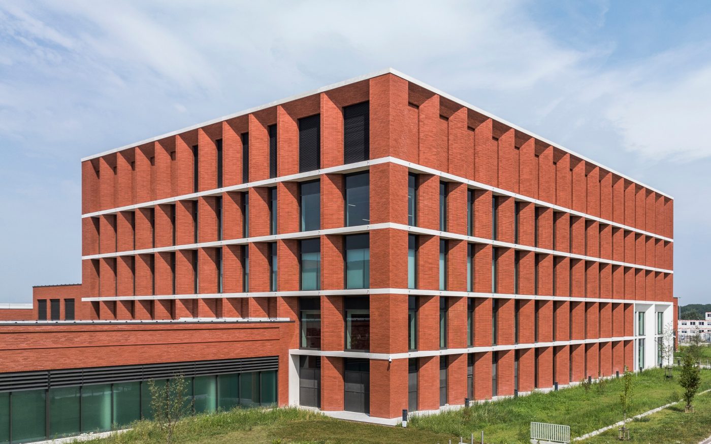 Reference photo new construction office in Zwijnaarde