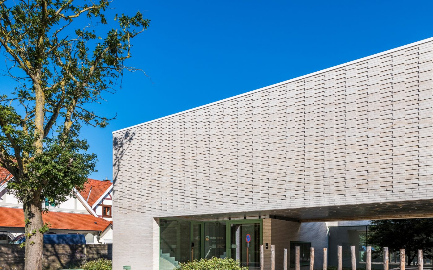 Reference photo new construction healthcare and apartments in Bredene