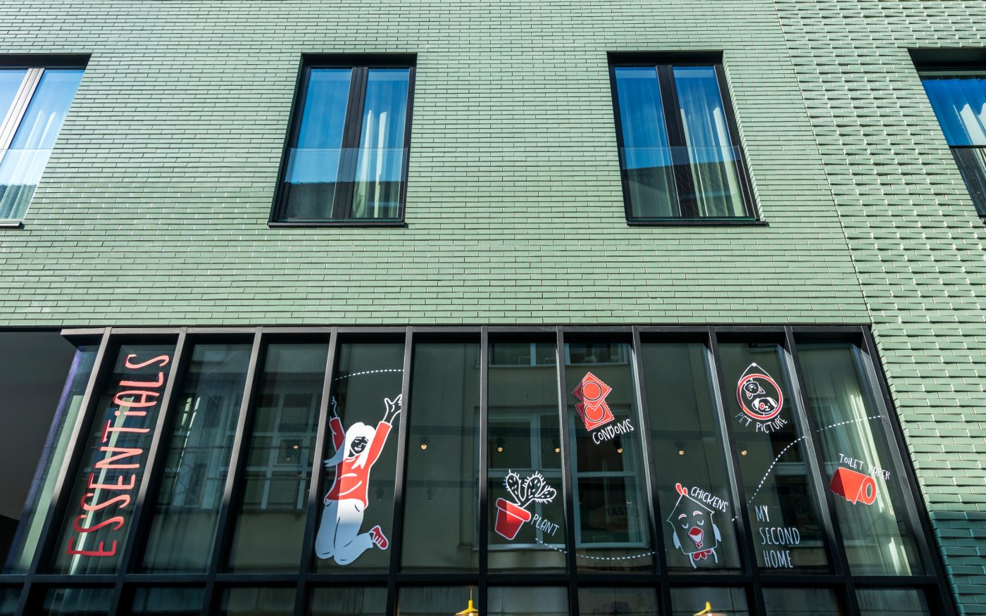 Reference photo new construction student housing in Kortrijk