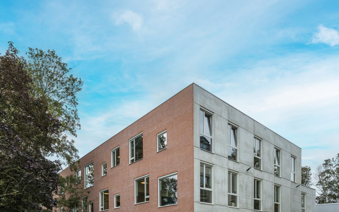 Reference photo new construction education in Etterbeek