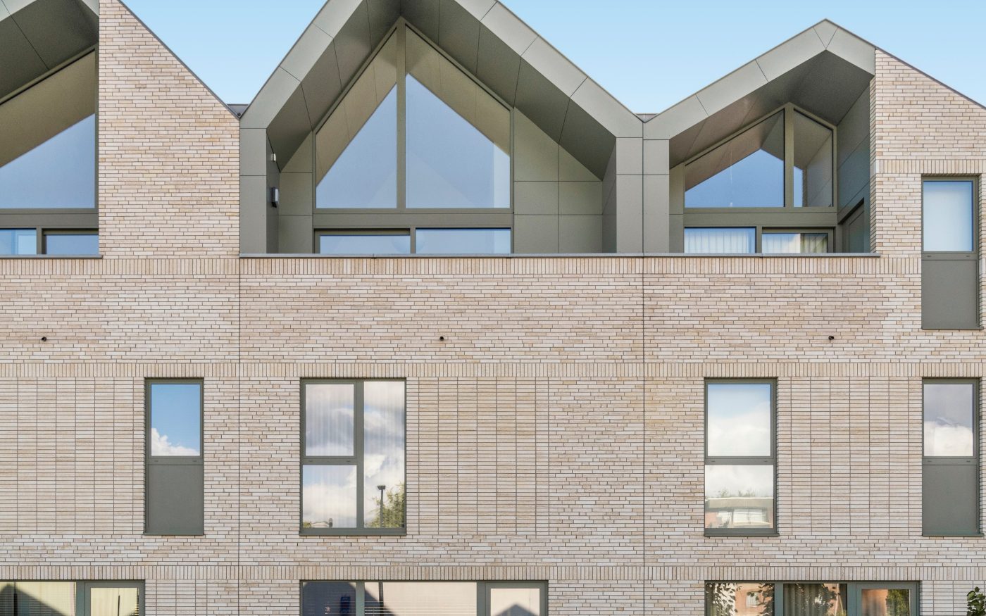 Reference photo new construction family homes in Gent