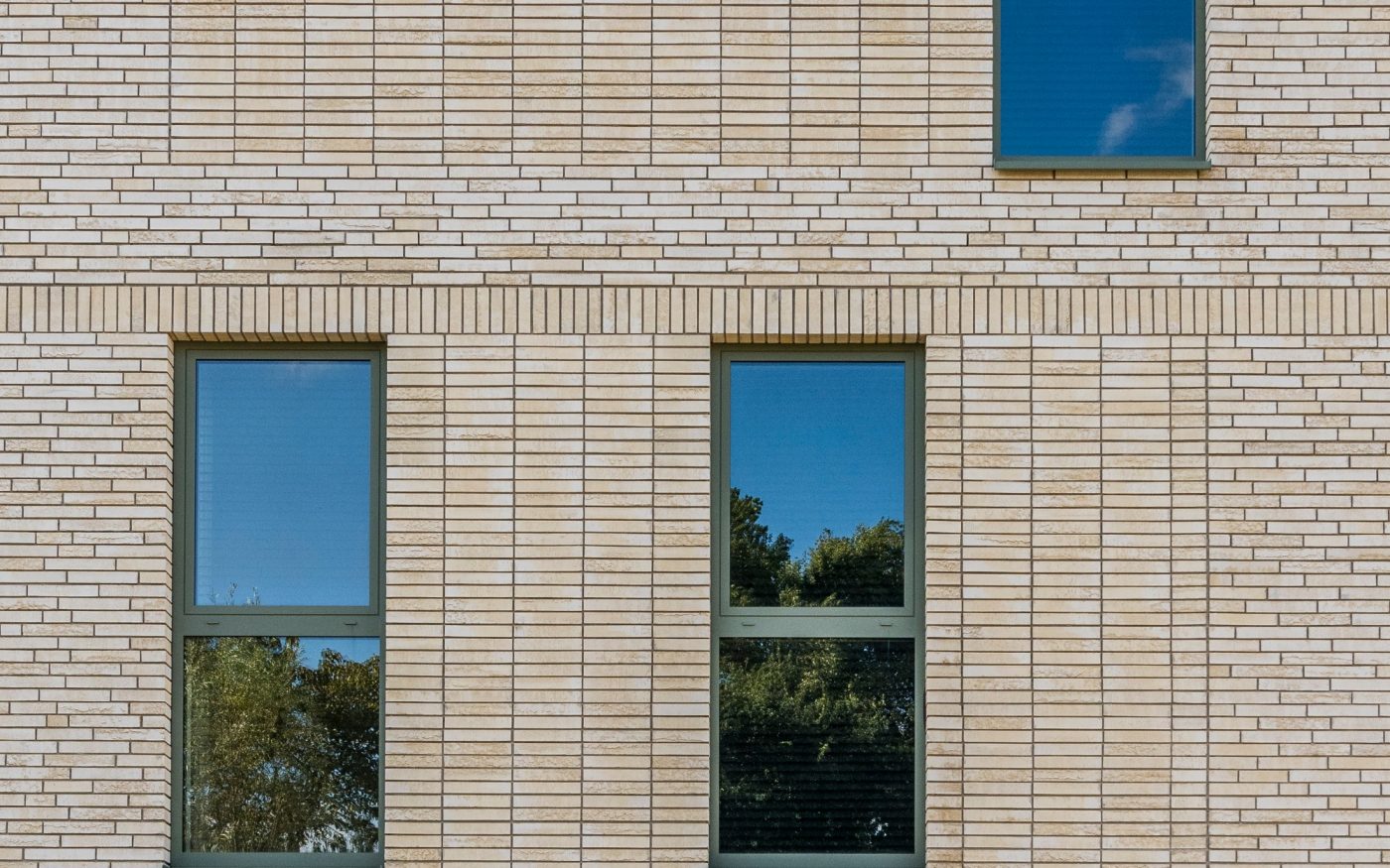 Reference photo new construction family homes in Gent