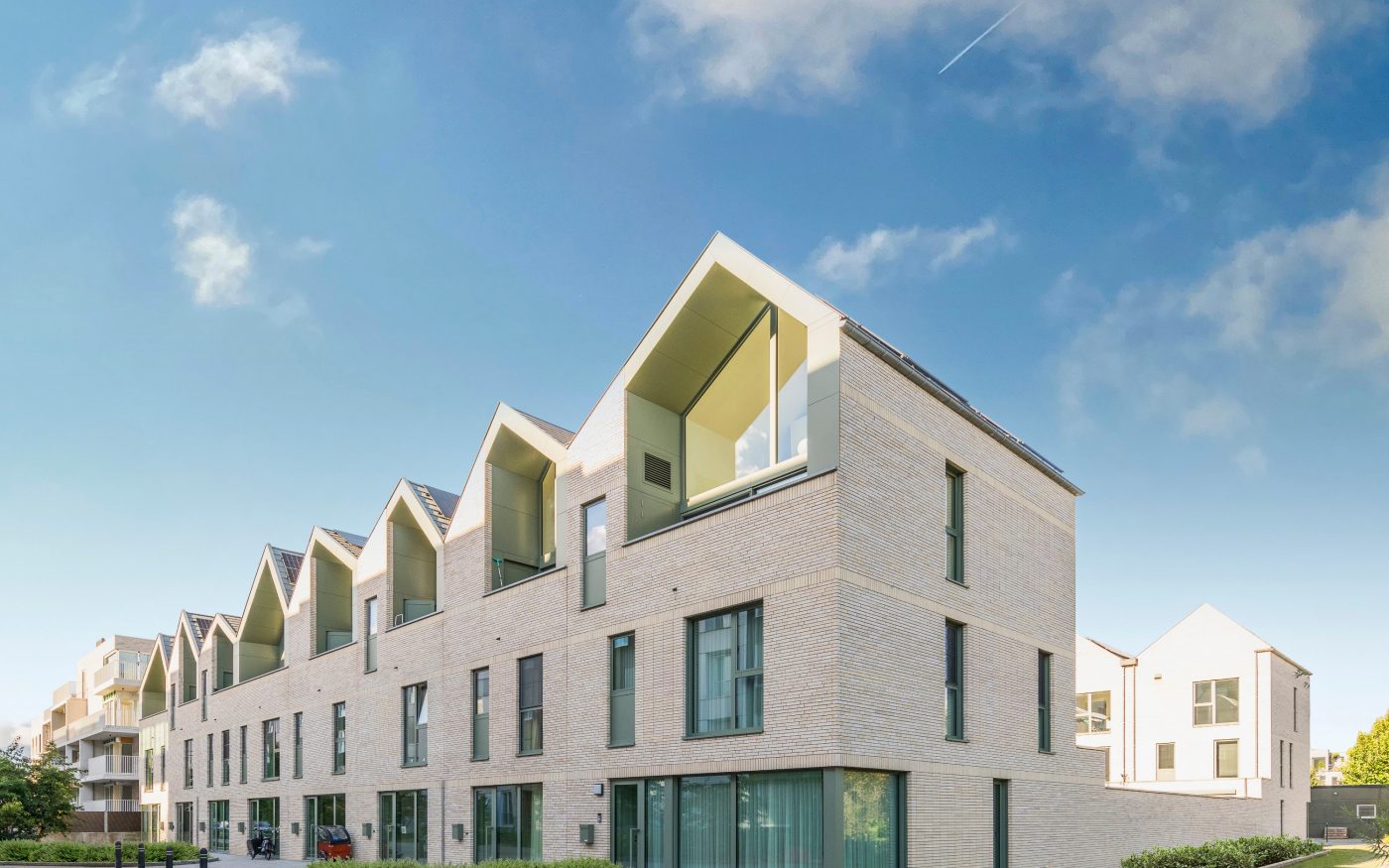 Reference photo new construction family homes in Gent