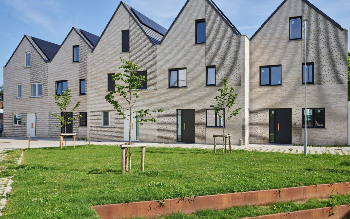 Reference photo new construction family homes in Roeselare