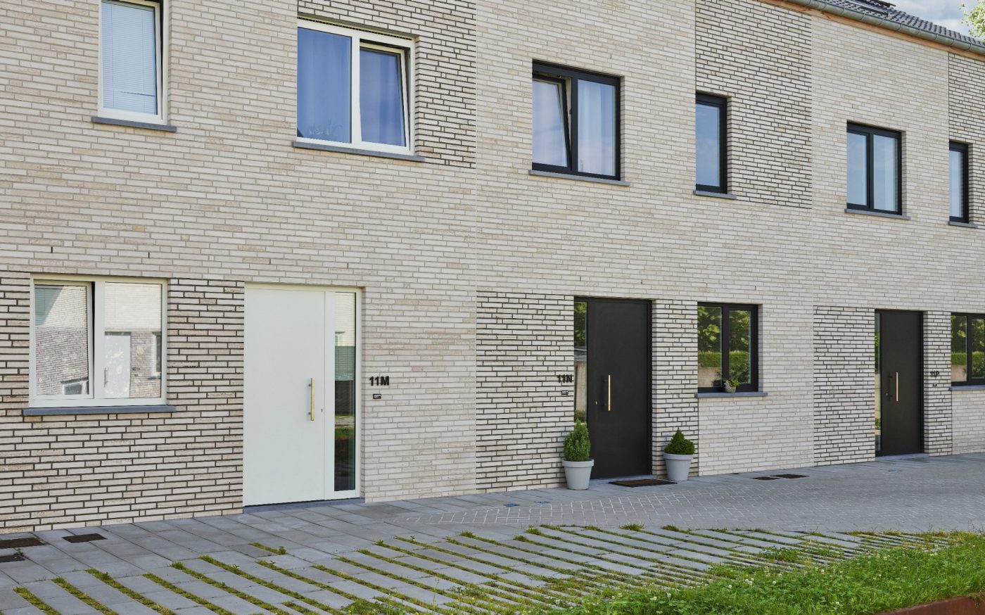 Reference photo new construction family homes in Roeselare