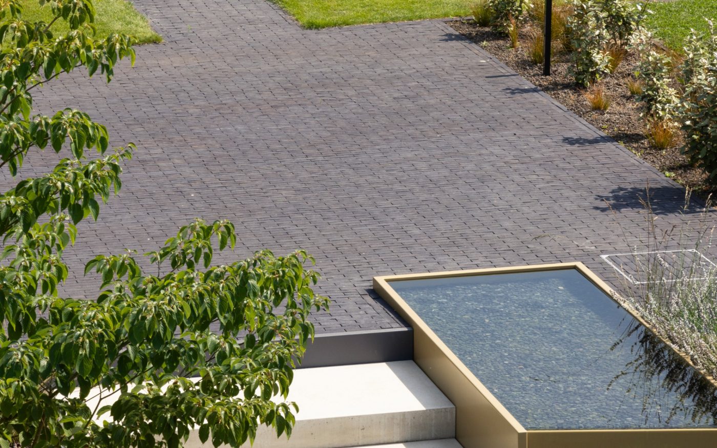 Reference photo private landscaping in Heusden-Zolder
