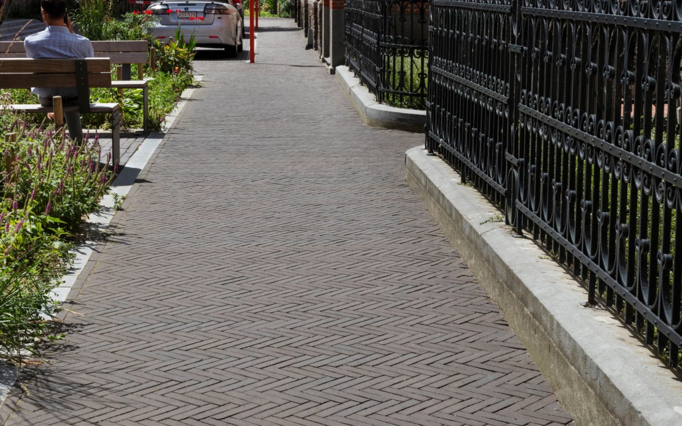 Reference photo infrastructure landscaping in Sint-Niklaas