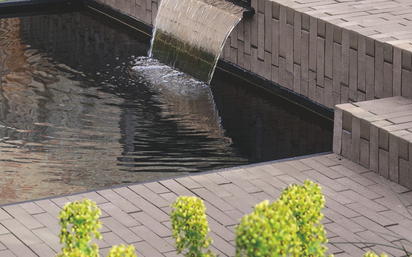 Reference photo private landscaping in Gent