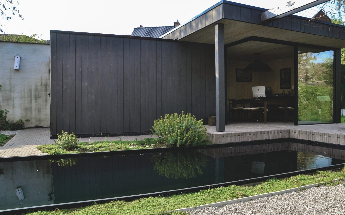 Reference photo private landscaping in Gent