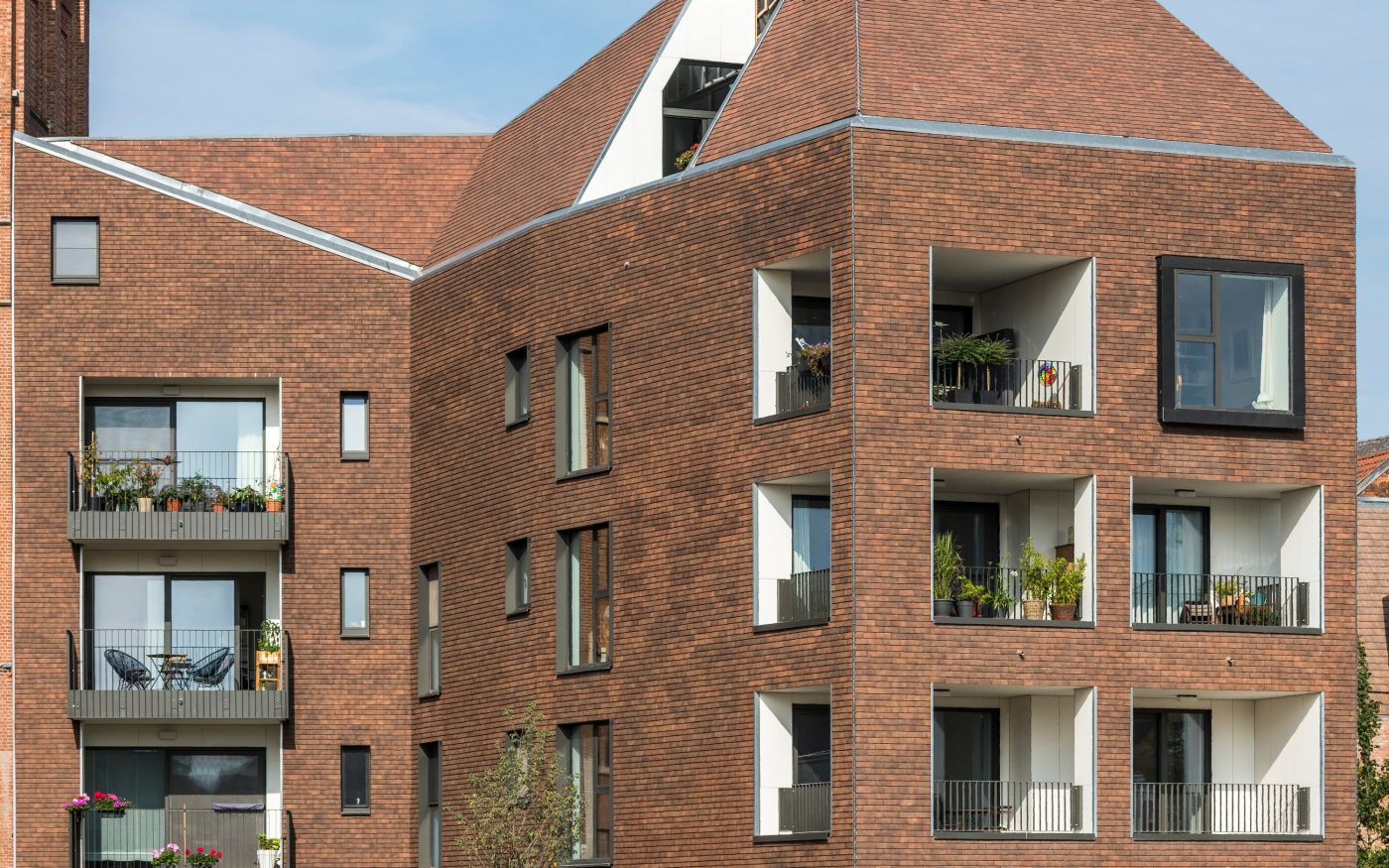 Reference photo new construction apartment in Leuven