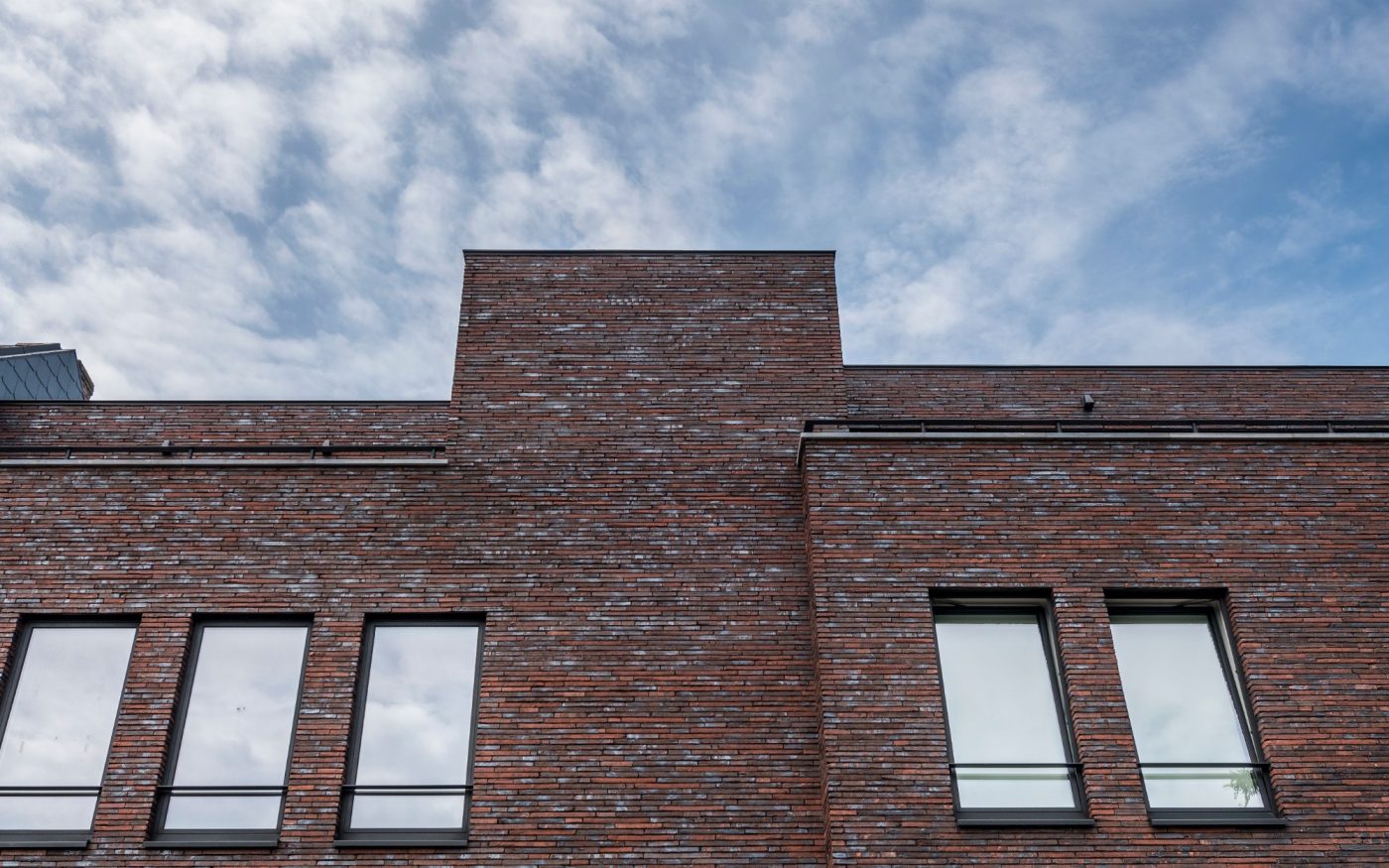 Reference photo new construction healthcare and apartment in Zele