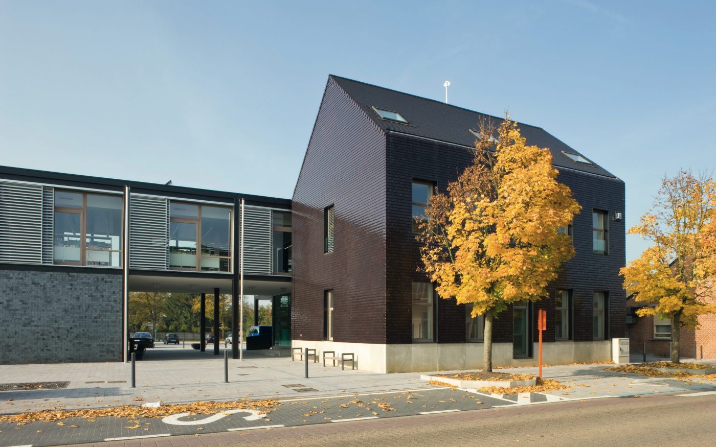 New construction utility in Noorderwijk