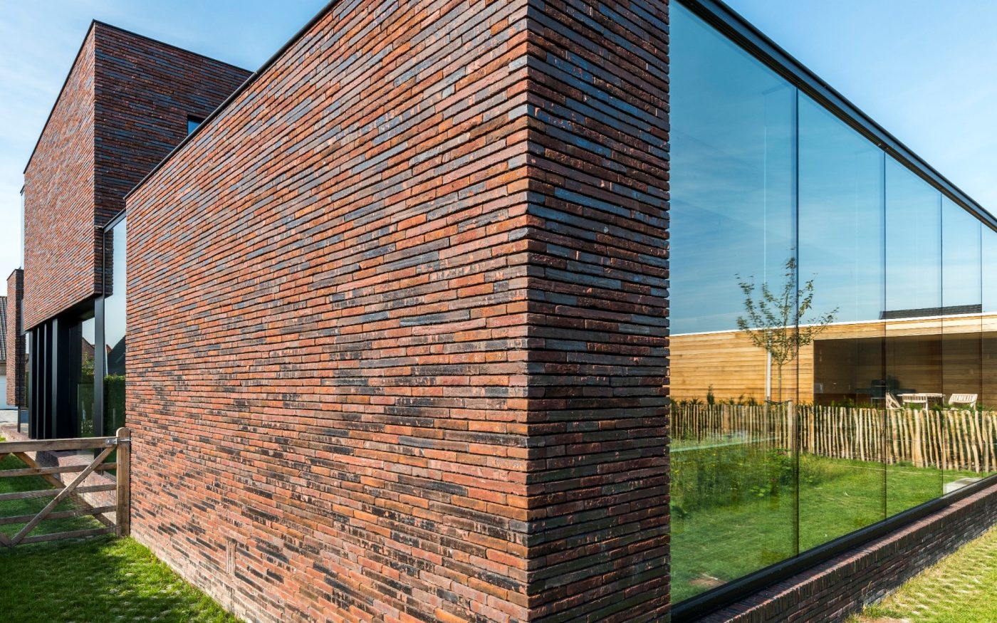 Reference photo new construction single family and office in Poperinge