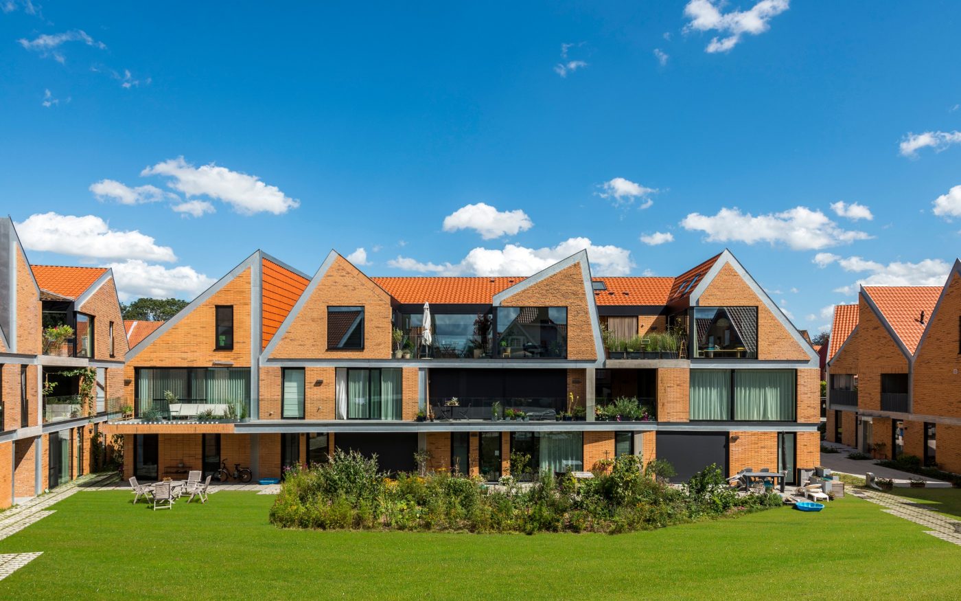 Reference photo new construction cohousing and apartment in Brugge