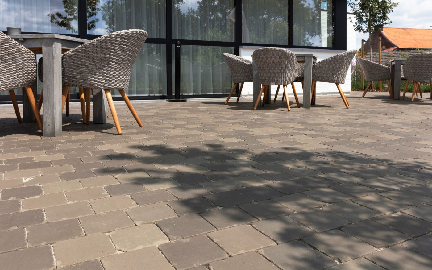 Reference photo private landscaping in Borgloon 