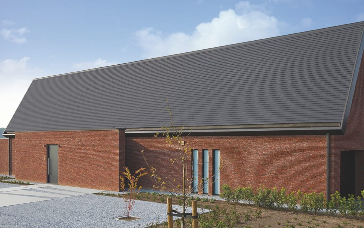 Blauw-rood Genuanceerd