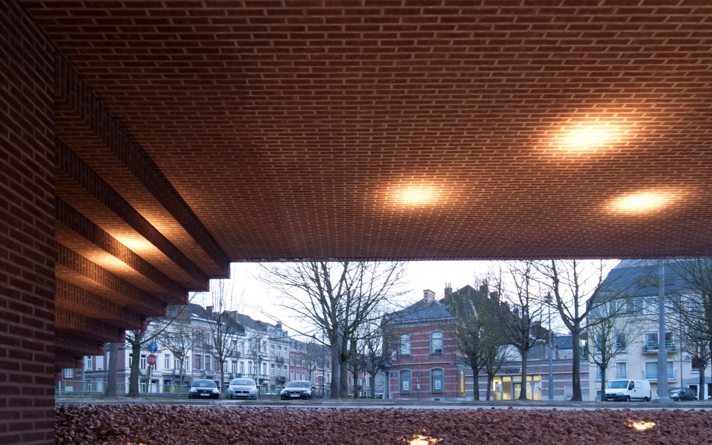 Reference photo new construction utility in Mons