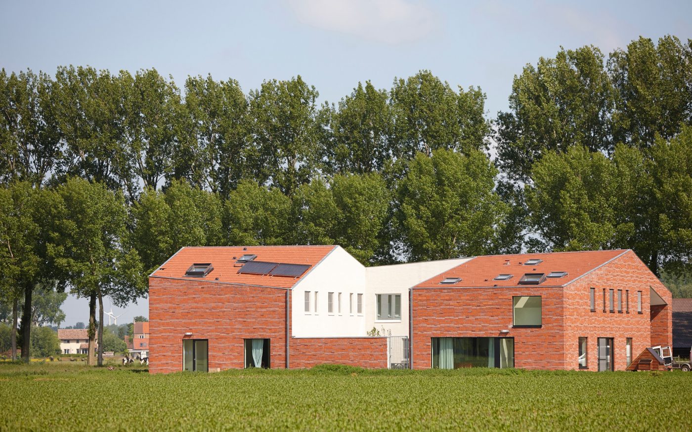 Reference photo new construction education in Sint-Kruis