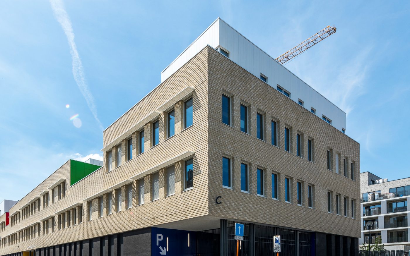 Reference photo new construction education in Koekelberg