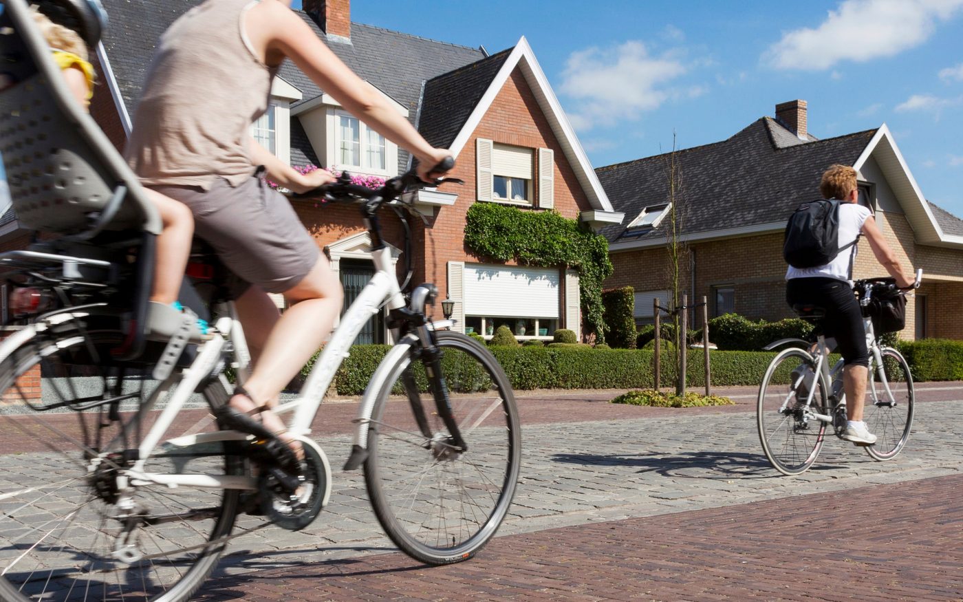 Reference photo infrastructure landscaping in Maldegem