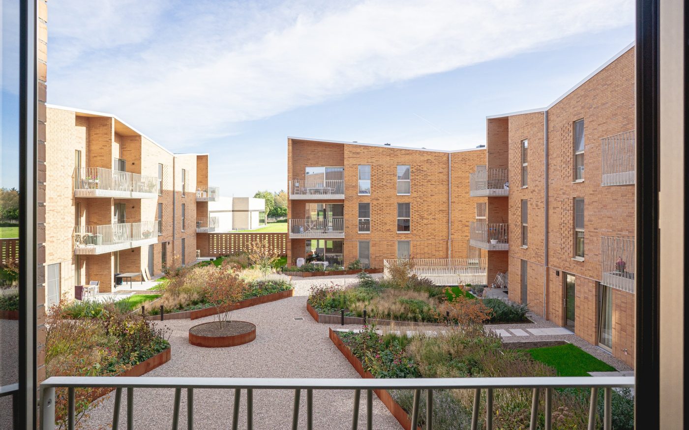 Reference photo new construction apartment in Wilsele