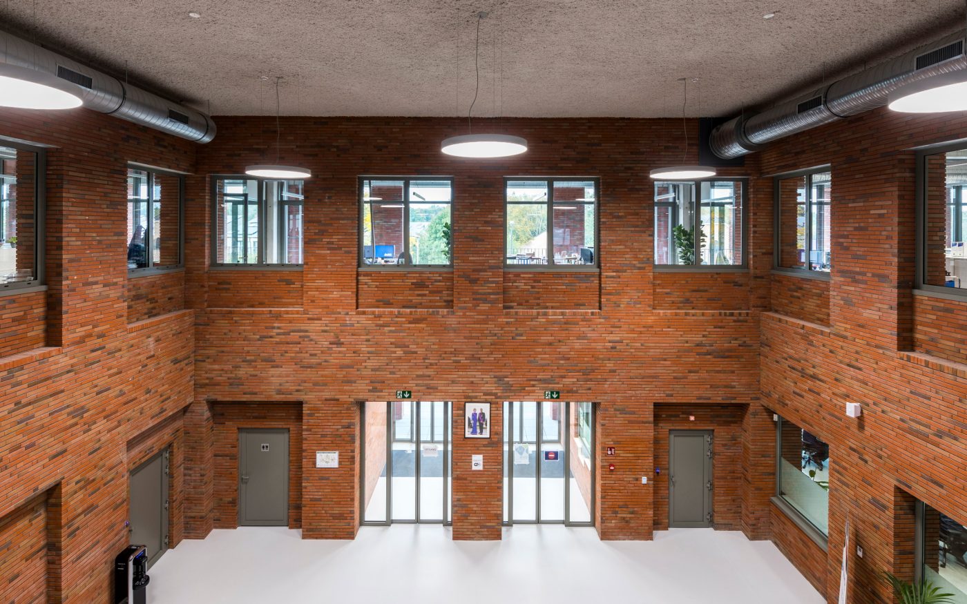 Reference photo New construction police office and apartment in Mortsel