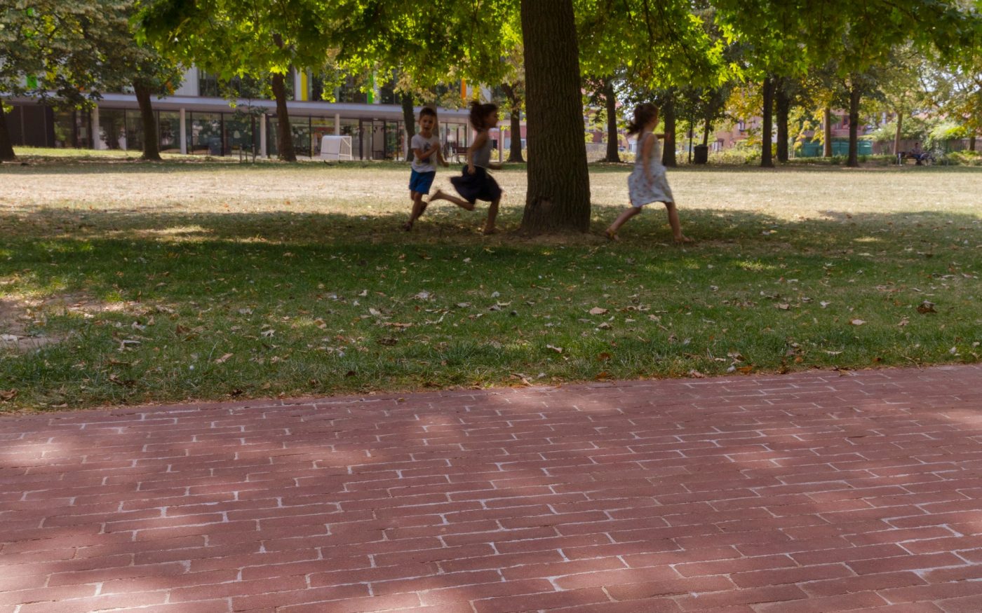 Reference photo infrastructure landscaping in Zwevegem