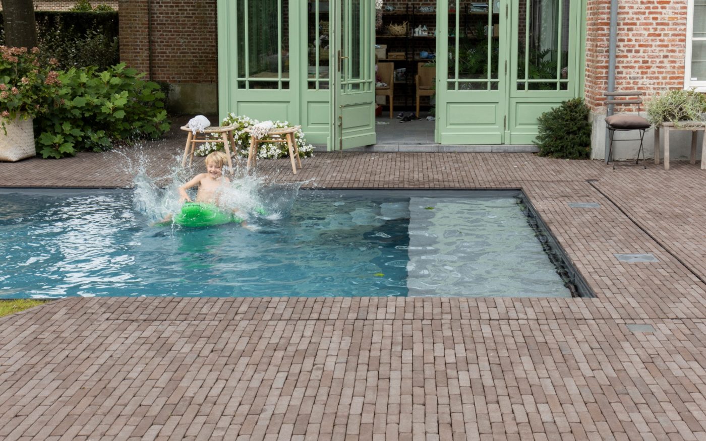 Reference photo private landscaping in Sinaai-Waas