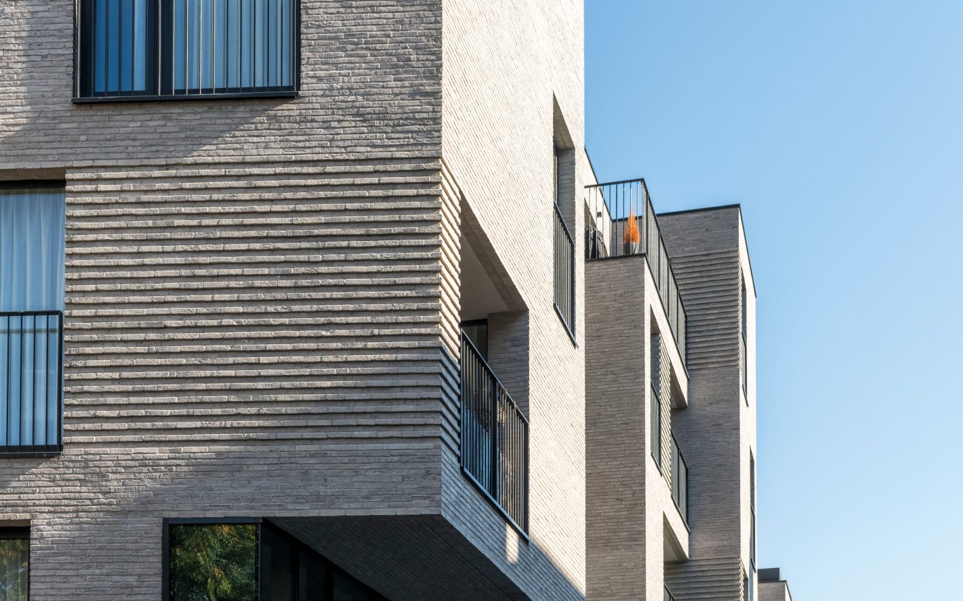 Reference photo new construction apartment and commercial space in Elsene