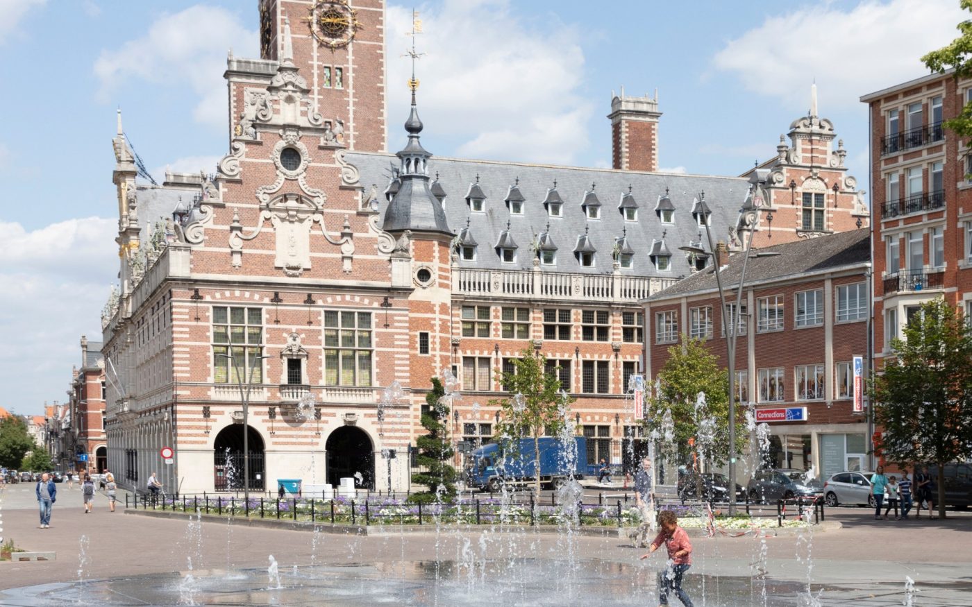 Reference photo infrastructure landscaping in Leuven 