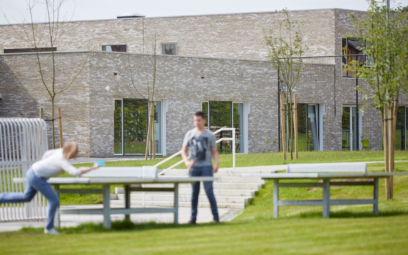 Reference photo new construction education and healthcare in Sint-Agatha-Berchem