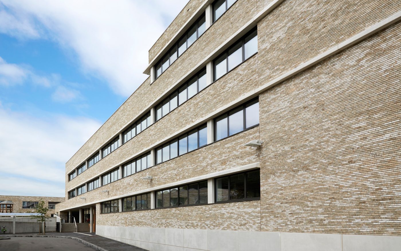 Reference photo new construction education and healthcare in Sint-Agatha-Berchem