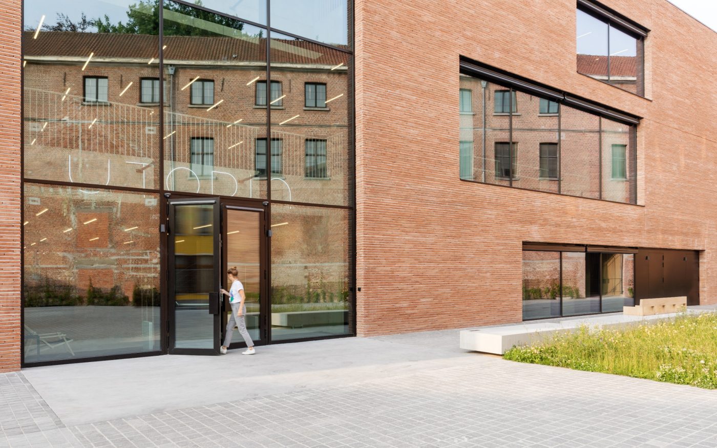 Reference photo new construction utility in Aalst