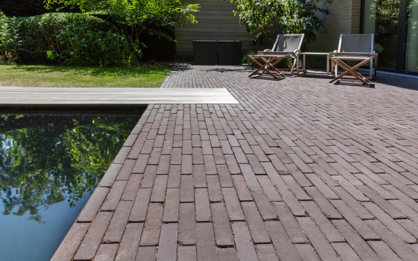 Reference photo private landscaping in Brasschaat