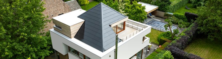 Rénovation de toiture avec panneaux solaires Wevolt X-Roof