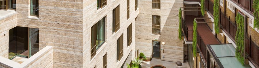 Westminster fire station_courtyard from above_Openstudio Architects_ Photo Richard Davies
