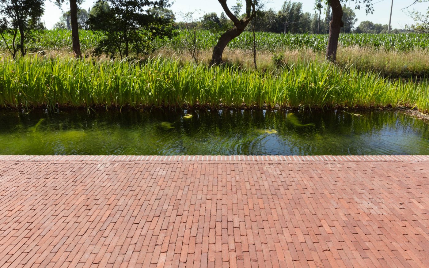 Reference photo private landscaping in Rumst