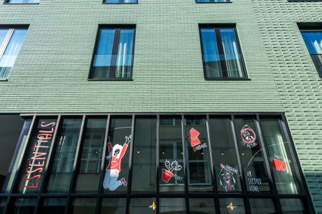 Reference photo new construction student housing in Kortrijk